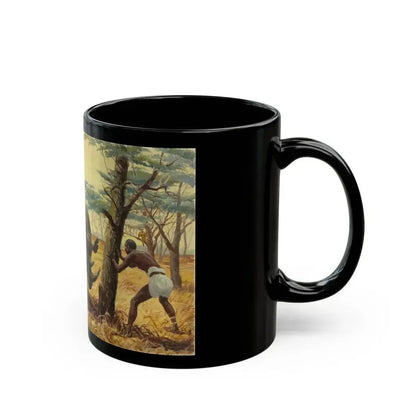 Charging Rhinoceros - Black Coffee Mug - Go Mug Yourself