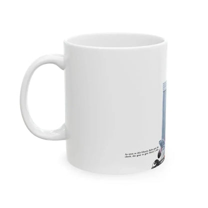Charity Babe (2), Cavalier, May 1953 - White Coffee Mug - Go Mug Yourself