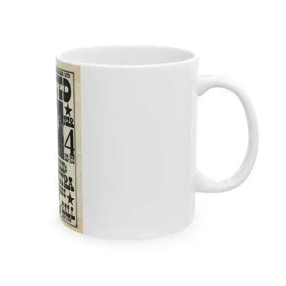 Charlatans - 1966 (Music Poster) White Coffee Mug - Go Mug Yourself