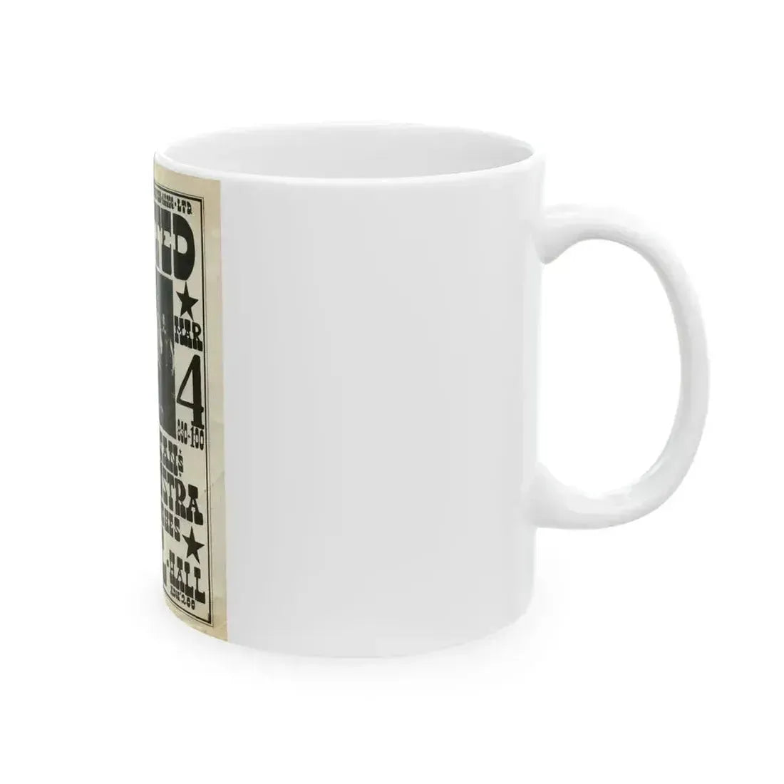 Charlatans - 1966 (Music Poster) White Coffee Mug - Go Mug Yourself
