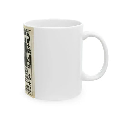 Charlatans - 1966 (Music Poster) White Coffee Mug - Go Mug Yourself