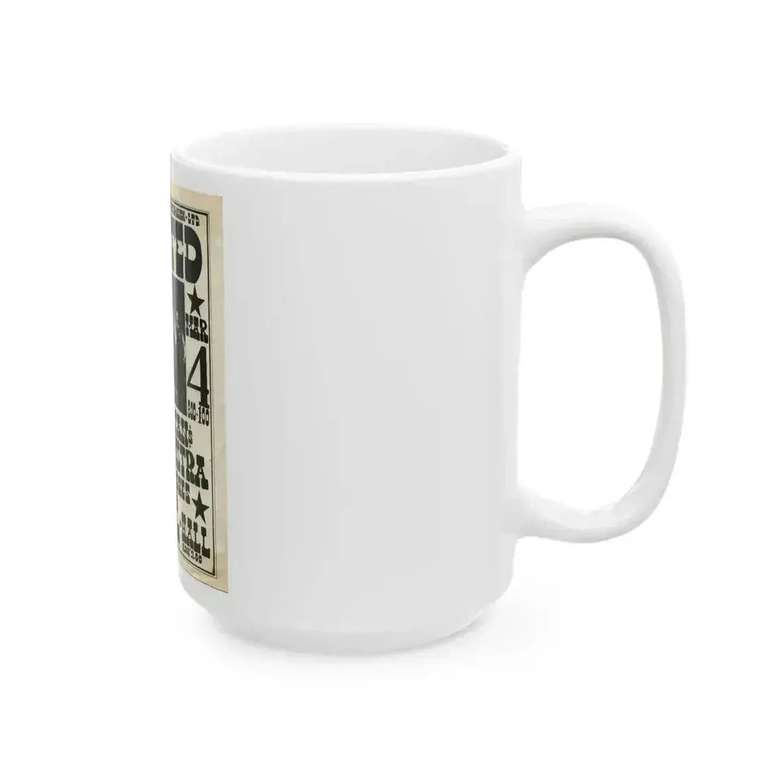 Charlatans - 1966 (Music Poster) White Coffee Mug - Go Mug Yourself