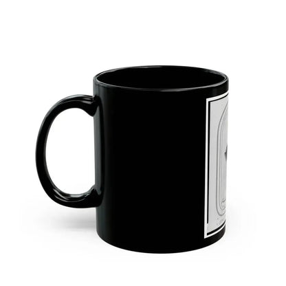 Charles A. Atwell, Bust Portrait, Facing Right, Wearing Military Uniform (U.S. Civil War) Black Coffee Mug - Go Mug Yourself