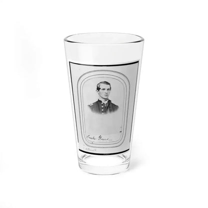 Charles A. Atwell, Bust Portrait, Facing Right, Wearing Military Uniform (U.S. Civil War) Pint Glass 16oz 16oz - Go Mug Yourself