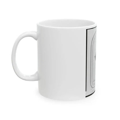Charles A. Atwell, Bust Portrait, Facing Right, Wearing Military Uniform (U.S. Civil War) White Coffee Mug - Go Mug Yourself