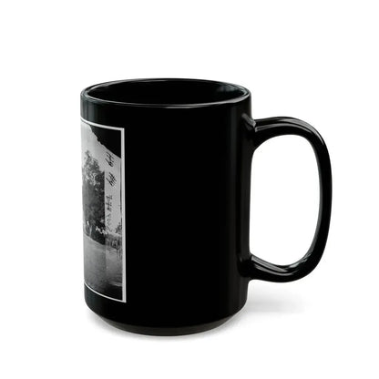 Charles City Court House, Va. Rear View Of The Courthouse (U.S. Civil War) Black Coffee Mug - Go Mug Yourself
