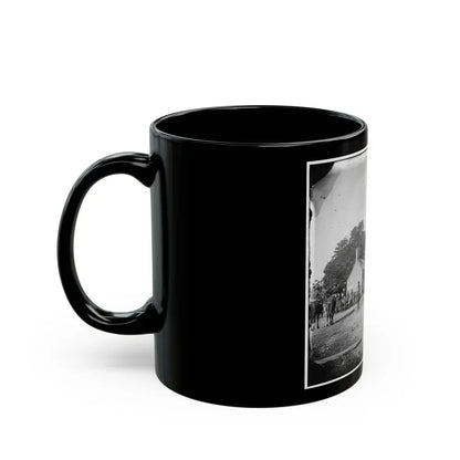 Charles City Court House, Va. Rear View Of The Courthouse (U.S. Civil War) Black Coffee Mug - Go Mug Yourself