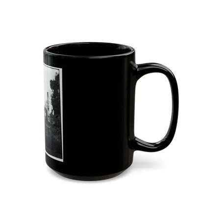 Charles City Court House, Va. Ruins Of Houses (U.S. Civil War) Black Coffee Mug - Go Mug Yourself
