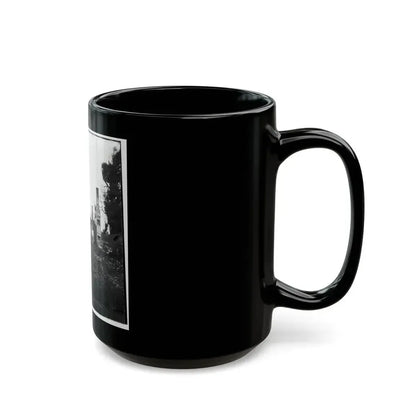 Charles City Court House, Va. Ruins Of Houses (U.S. Civil War) Black Coffee Mug - Go Mug Yourself