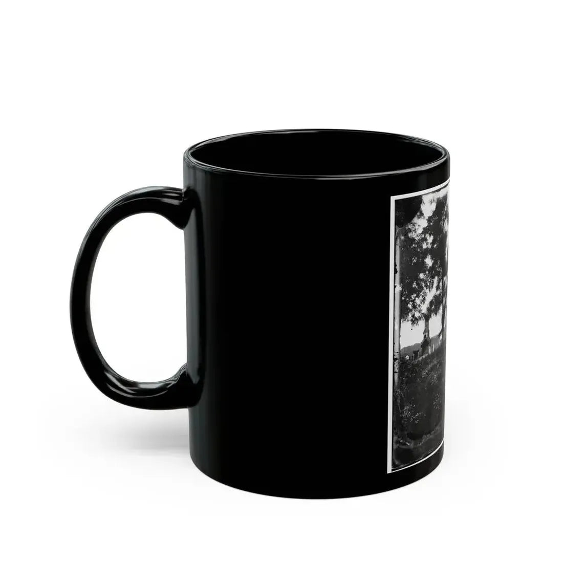 Charles City Court House, Va. Ruins Of Houses (U.S. Civil War) Black Coffee Mug - Go Mug Yourself