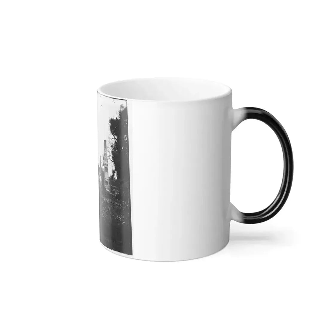Charles City Court House, Va. Ruins of Houses (U.S. Civil War) Color Changing Coffee Mug 11oz - Go Mug Yourself