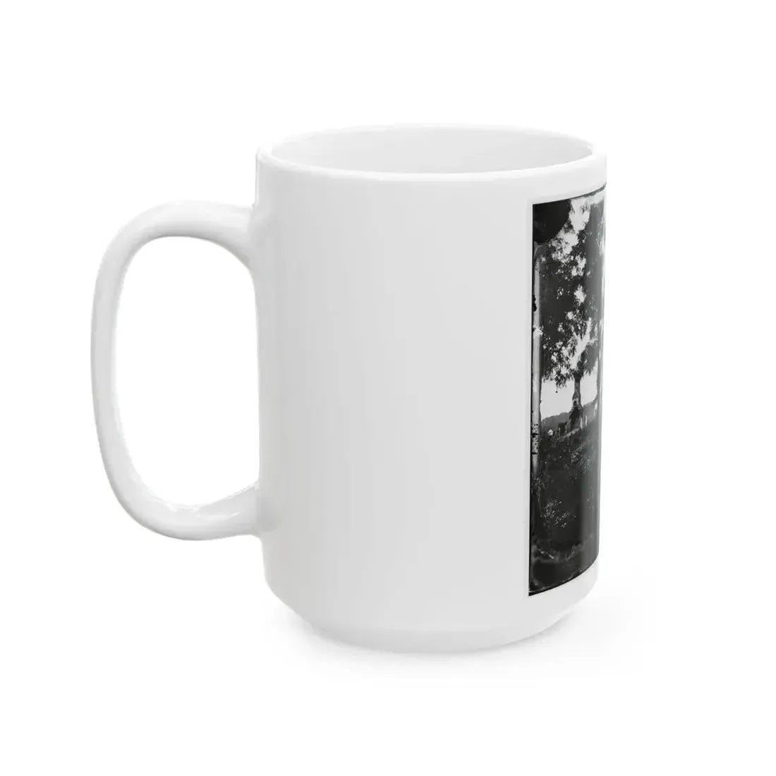 Charles City Court House, Va. Ruins Of Houses (U.S. Civil War) White Coffee Mug - Go Mug Yourself