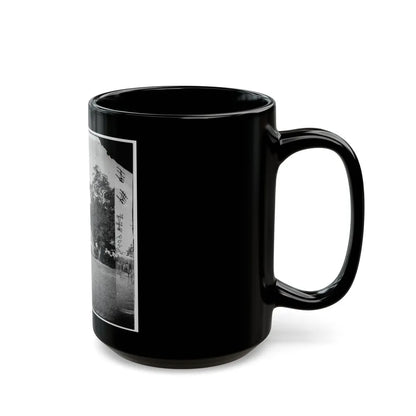 Charles City Court House, Va. Rear View Of The Courthouse (U.S. Civil War) Black Coffee Mug-Go Mug Yourself