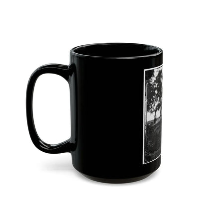 Charles City Court House, Va. Ruins Of Houses (U.S. Civil War) Black Coffee Mug-Go Mug Yourself