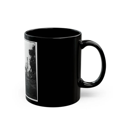 Charles City Court House, Va. Ruins Of Houses (U.S. Civil War) Black Coffee Mug-Go Mug Yourself