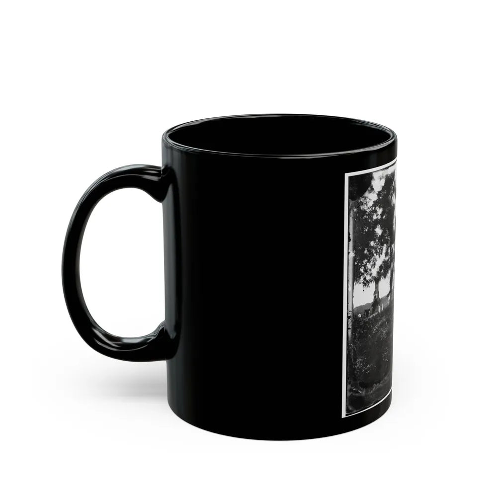 Charles City Court House, Va. Ruins Of Houses (U.S. Civil War) Black Coffee Mug-Go Mug Yourself