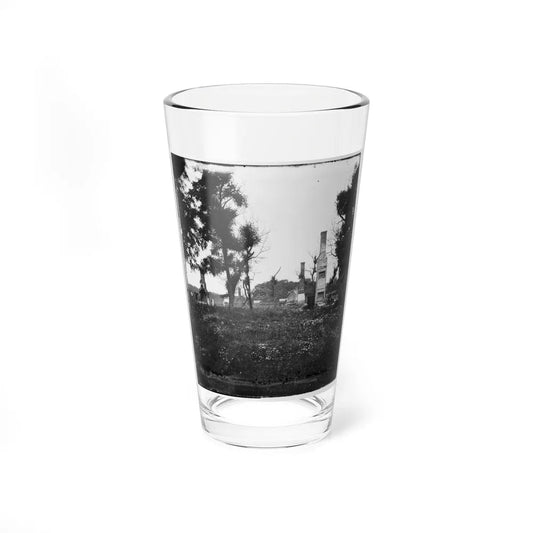 Charles City Court House, Va. Ruins Of Houses (U.S. Civil War) Pint Glass 16oz-16oz-Go Mug Yourself