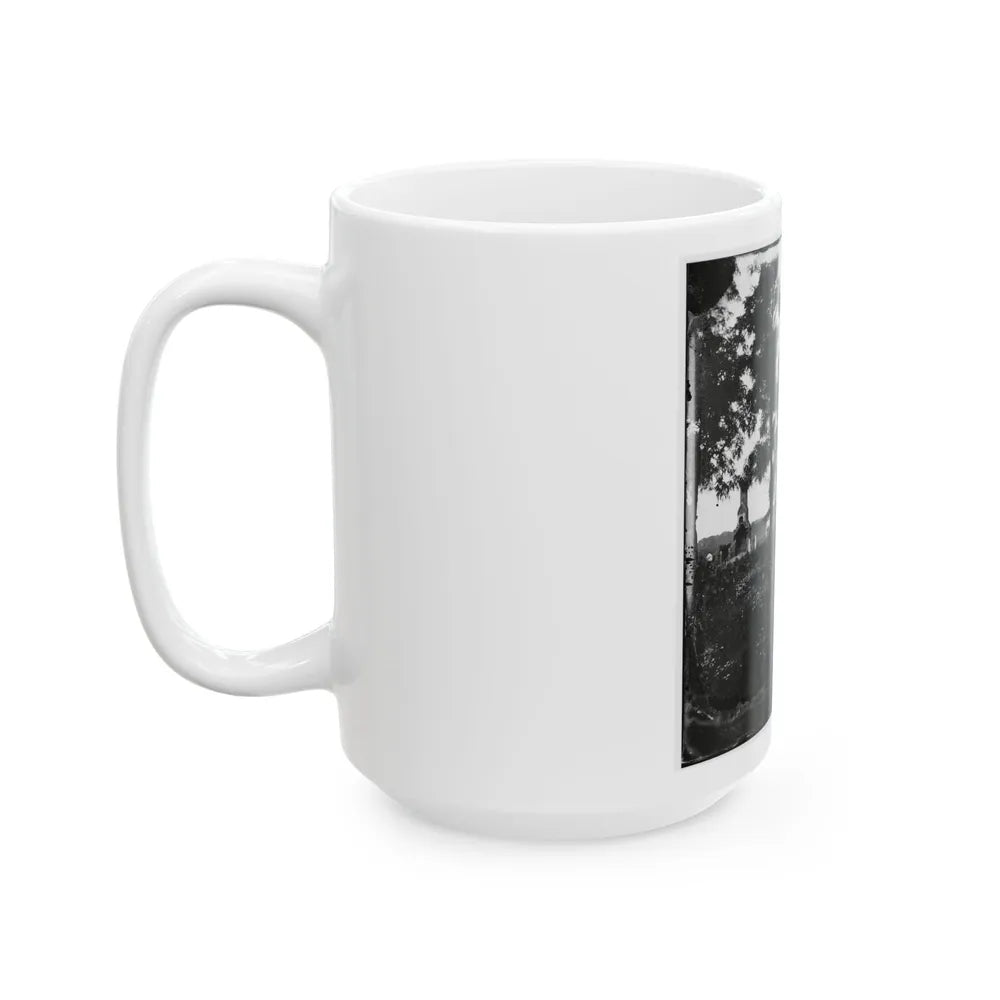 Charles City Court House, Va. Ruins Of Houses (U.S. Civil War) White Coffee Mug-Go Mug Yourself