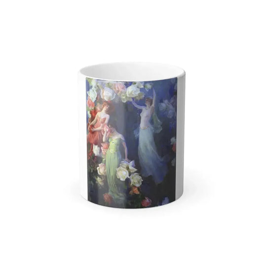 Charles Courtney Curran (1861-1942) Perfume of Roses - Oil on Canvas 1902 - Color Changing Mug 11oz Default Title 11oz - Go Mug Yourself