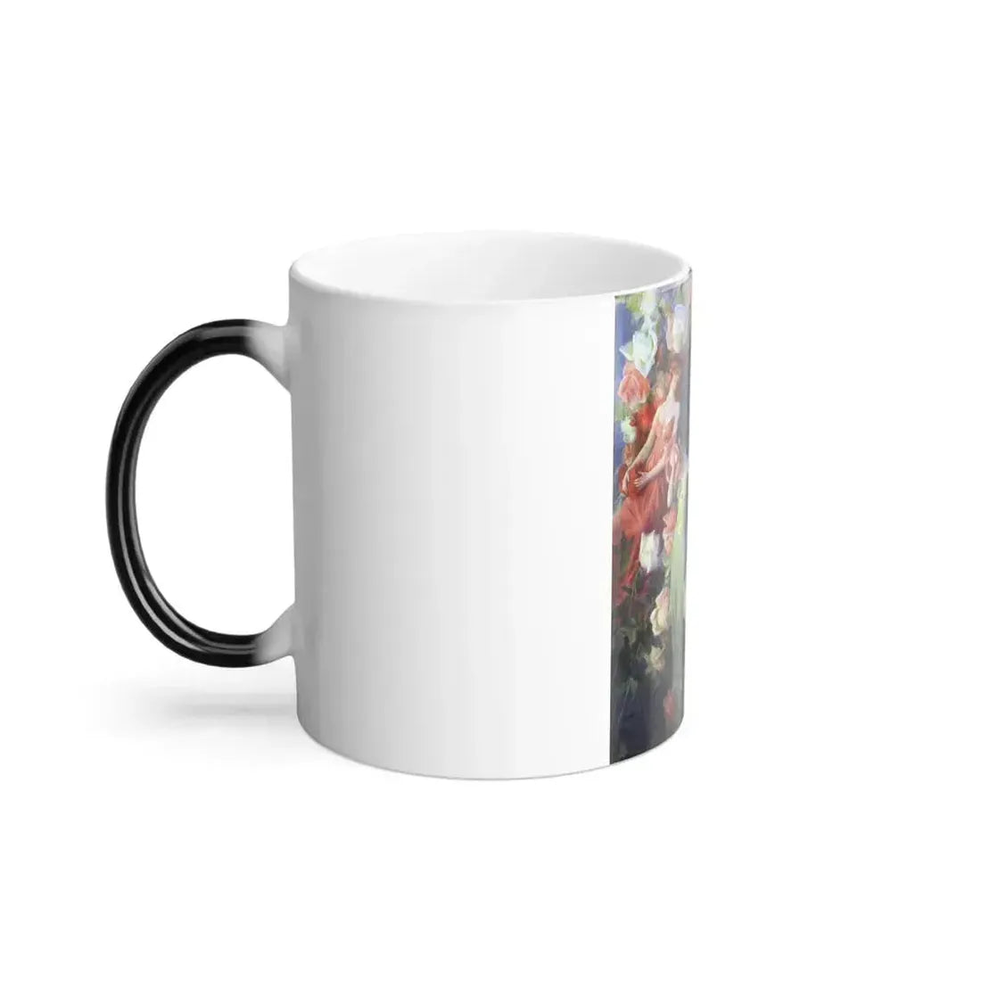 Charles Courtney Curran (1861-1942) Perfume of Roses - Oil on Canvas 1902 - Color Changing Mug 11oz - Go Mug Yourself