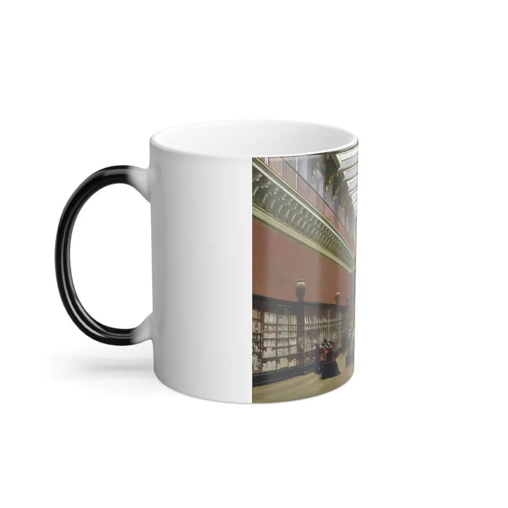 Charles Giraud (1819-1892) Napoleon III Museum, Terracotta Room at the Louvre - 1856 - Color Changing Mug 11oz-Go Mug Yourself