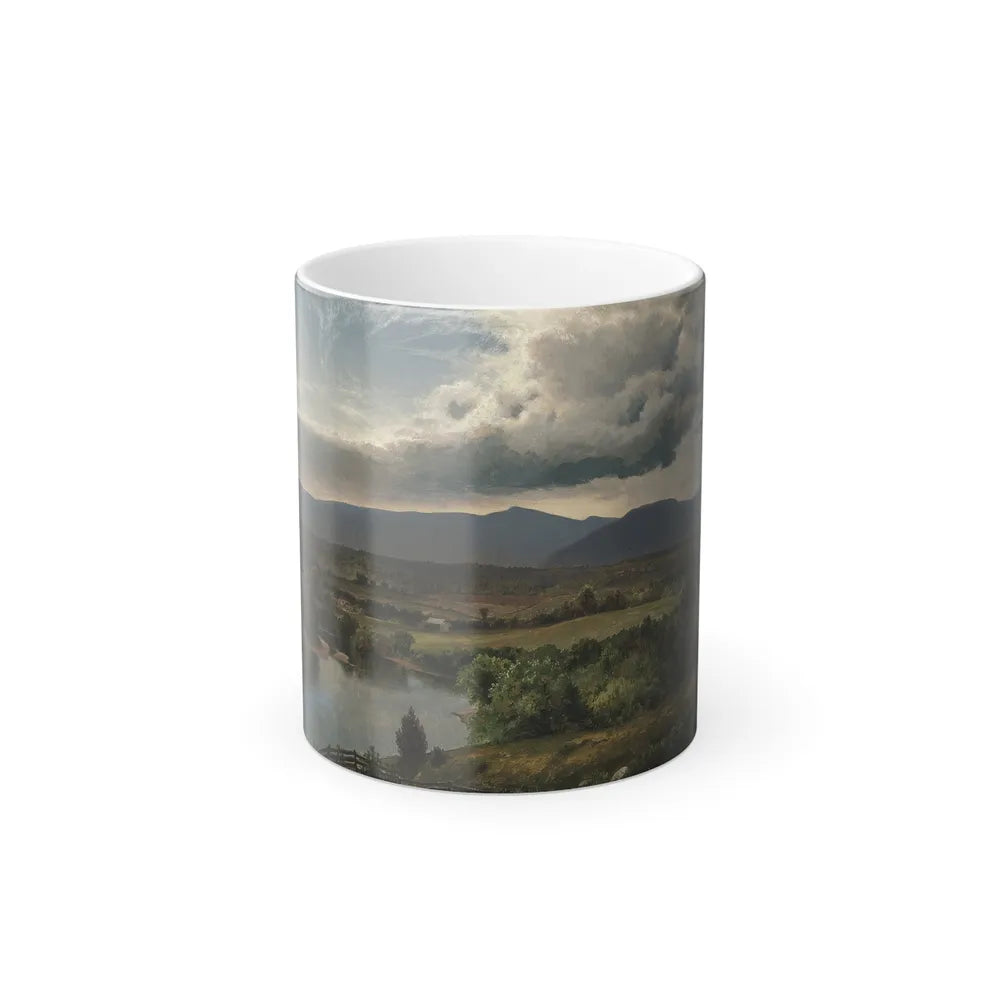 Charles Herbert Moore (1840-1930) The Catskills in Spring - Oil on canvas 1861 - Color Changing Mug 11oz-11oz-Go Mug Yourself