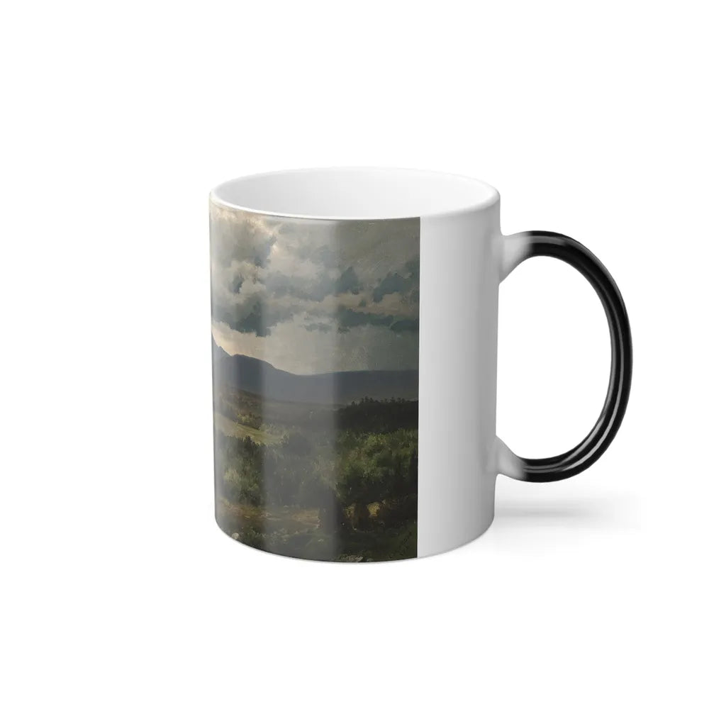 Charles Herbert Moore (1840-1930) The Catskills in Spring - Oil on canvas 1861 - Color Changing Mug 11oz-Go Mug Yourself