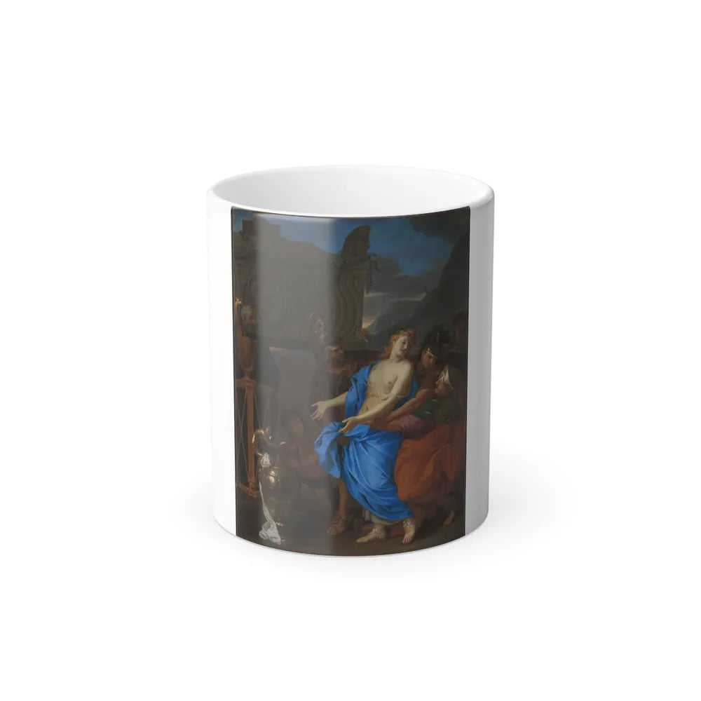 Charles Le Brun (1619-1690) The Sacrifice of Polyxena - Oil on Canvas 1647 - Color Changing Mug 11oz-11oz-Go Mug Yourself