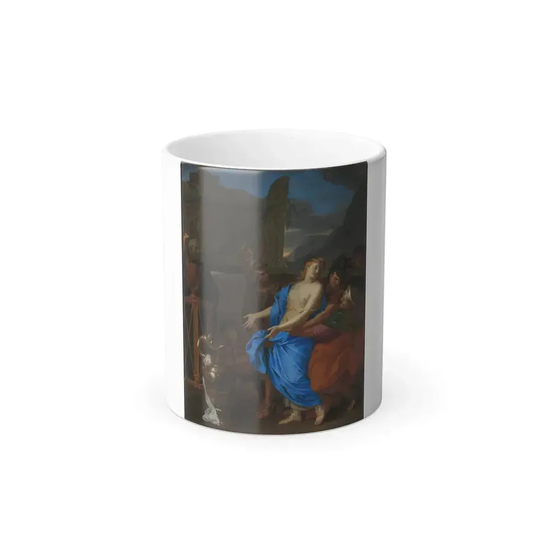Charles Le Brun (1619-1690) The Sacrifice of Polyxena - Oil on Canvas 1647 - Color Changing Mug 11oz Default Title 11oz - Go Mug Yourself