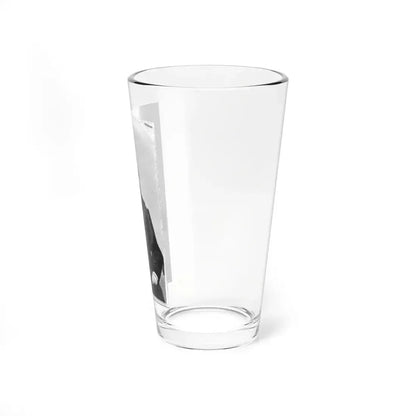 Charles R. Woods, Three-Quarter Length Portrait, Seated, Facing Right (U.S. Civil War) Pint Glass 16oz - Go Mug Yourself