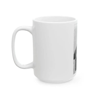 Charles R. Woods, Three-Quarter Length Portrait, Seated, Facing Right (U.S. Civil War) White Coffee Mug - Go Mug Yourself