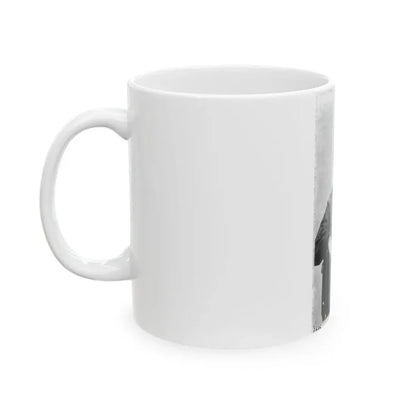 Charles R. Woods, Three-Quarter Length Portrait, Seated, Facing Right (U.S. Civil War) White Coffee Mug - Go Mug Yourself