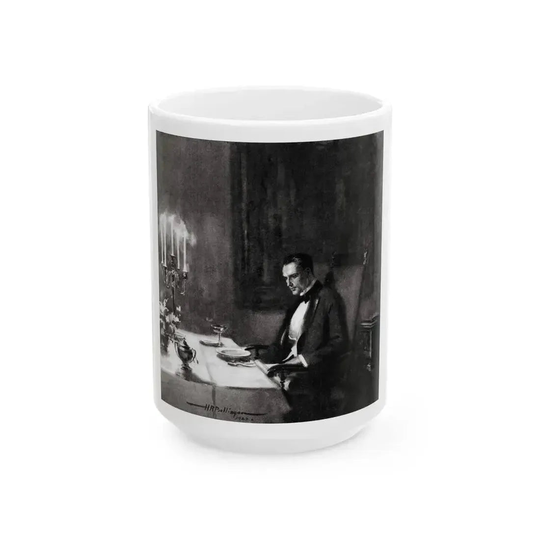 Charles Rex (Pt. 1-1), McCall's magazine, July 1922 - White Coffee Mug 15oz - Go Mug Yourself