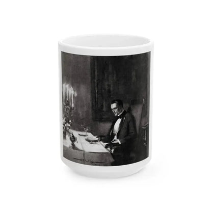 Charles Rex (Pt. 1-1), McCall's magazine, July 1922 - White Coffee Mug 15oz - Go Mug Yourself