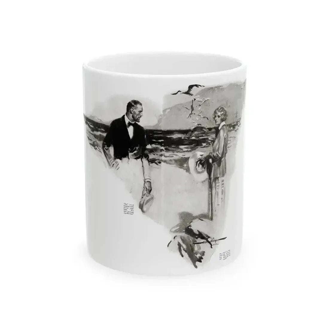 Charles Rex (Pt. 3-2), McCall's magazine, September 1922 - White Coffee Mug 11oz - Go Mug Yourself