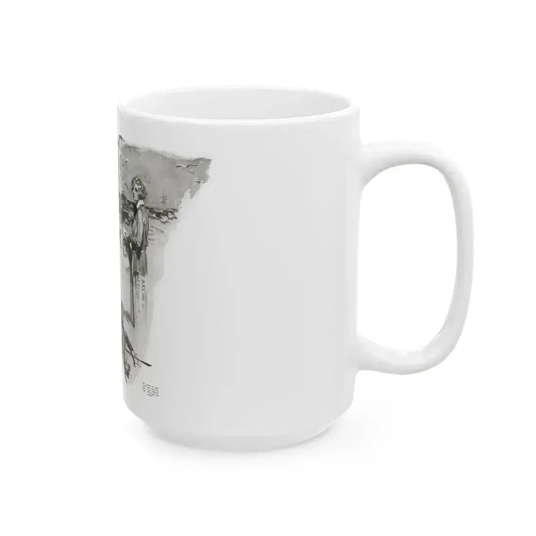 Charles Rex (Pt. 3-2), McCall's magazine, September 1922 - White Coffee Mug - Go Mug Yourself