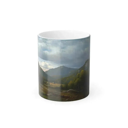 Charles W Knapp (1823-1900) Catskill Vista - Oil on Canvas - Color Changing Mug 11oz 11oz - Go Mug Yourself