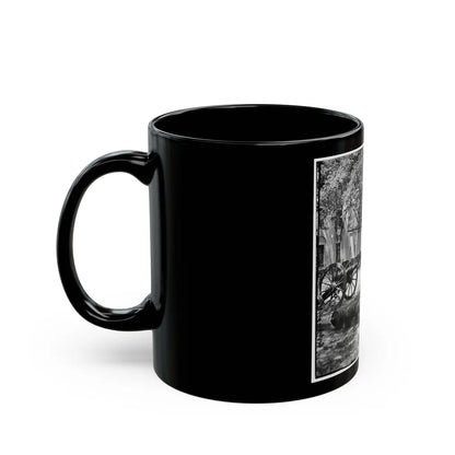 Charleston, S.C. Blakely Guns And Ammunition In The Arsenal Yard (U.S. Civil War) Black Coffee Mug-Go Mug Yourself