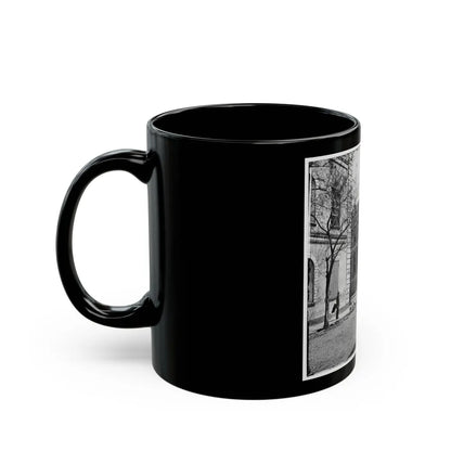 Charleston, S.C. City Hall (80 Broad Street) (U.S. Civil War) Black Coffee Mug-Go Mug Yourself