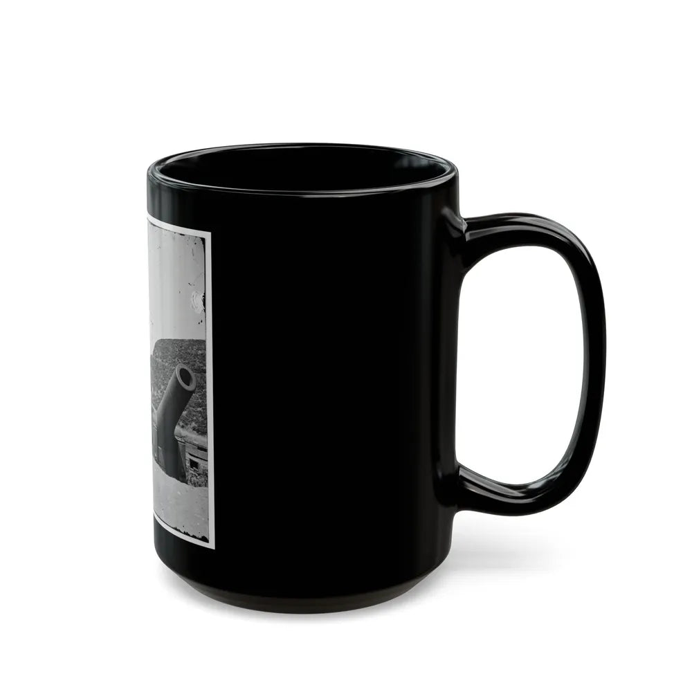 Charleston, S.C. Gun On The Point Battery (U.S. Civil War) Black Coffee Mug-Go Mug Yourself