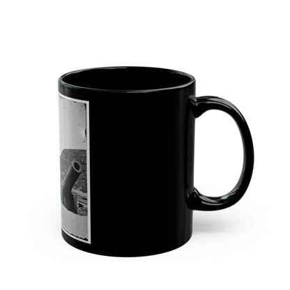 Charleston, S.C. Gun On The Point Battery (U.S. Civil War) Black Coffee Mug-Go Mug Yourself