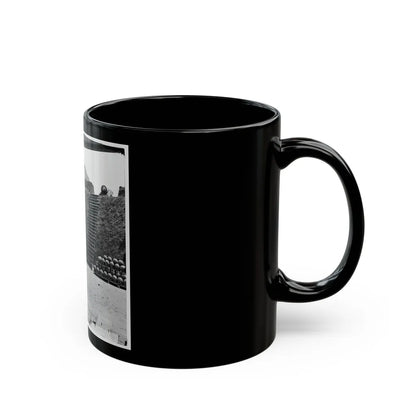 Charleston, S.C. Interior View Of Castle Pinckney (U.S. Civil War) Black Coffee Mug-Go Mug Yourself