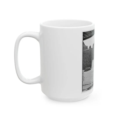 Charleston, S.C. Interior View Of Castle Pinckney (U.S. Civil War) White Coffee Mug-Go Mug Yourself