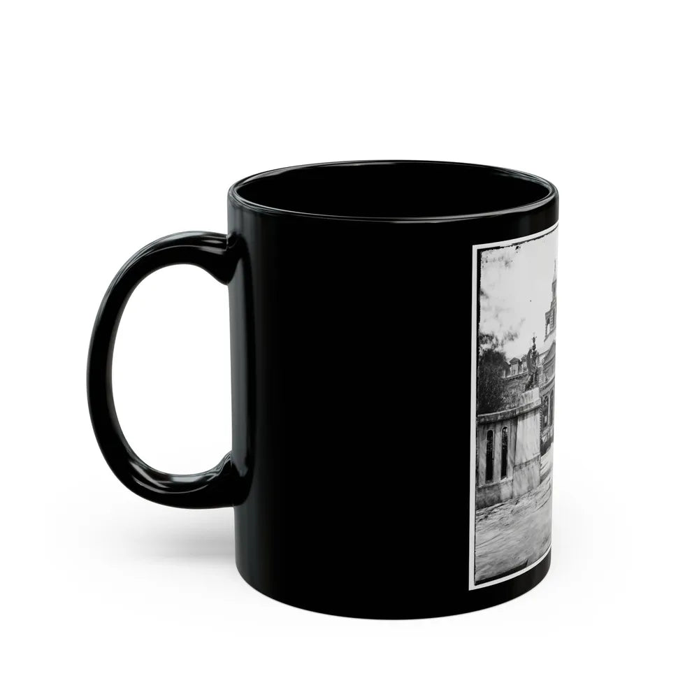 Charleston, S.C. Orphan Asylum (160 Calhoun Street) (U.S. Civil War) Black Coffee Mug-Go Mug Yourself