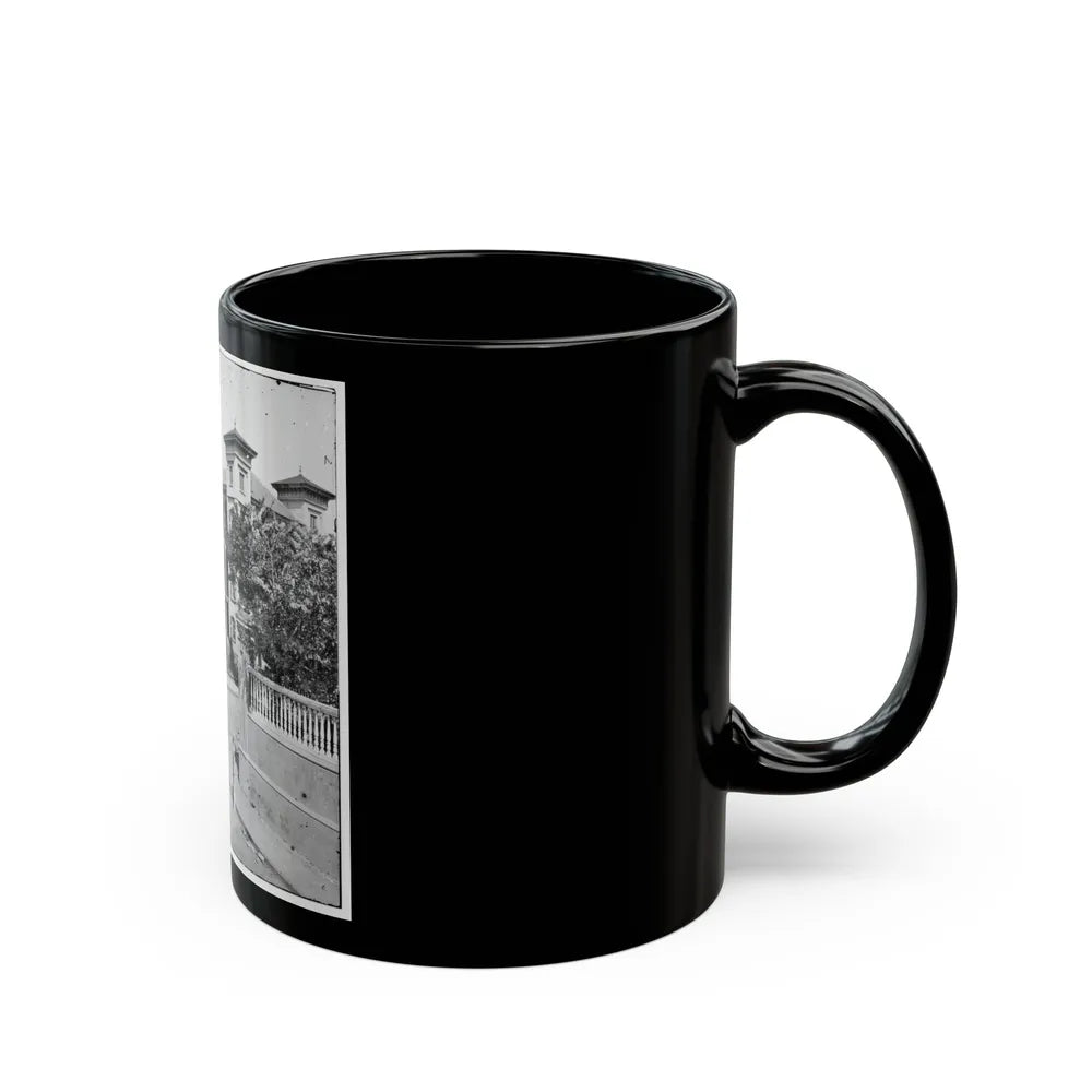 Charleston, S.C. Roper's Hospital; A Closer View (U.S. Civil War) Black Coffee Mug-Go Mug Yourself