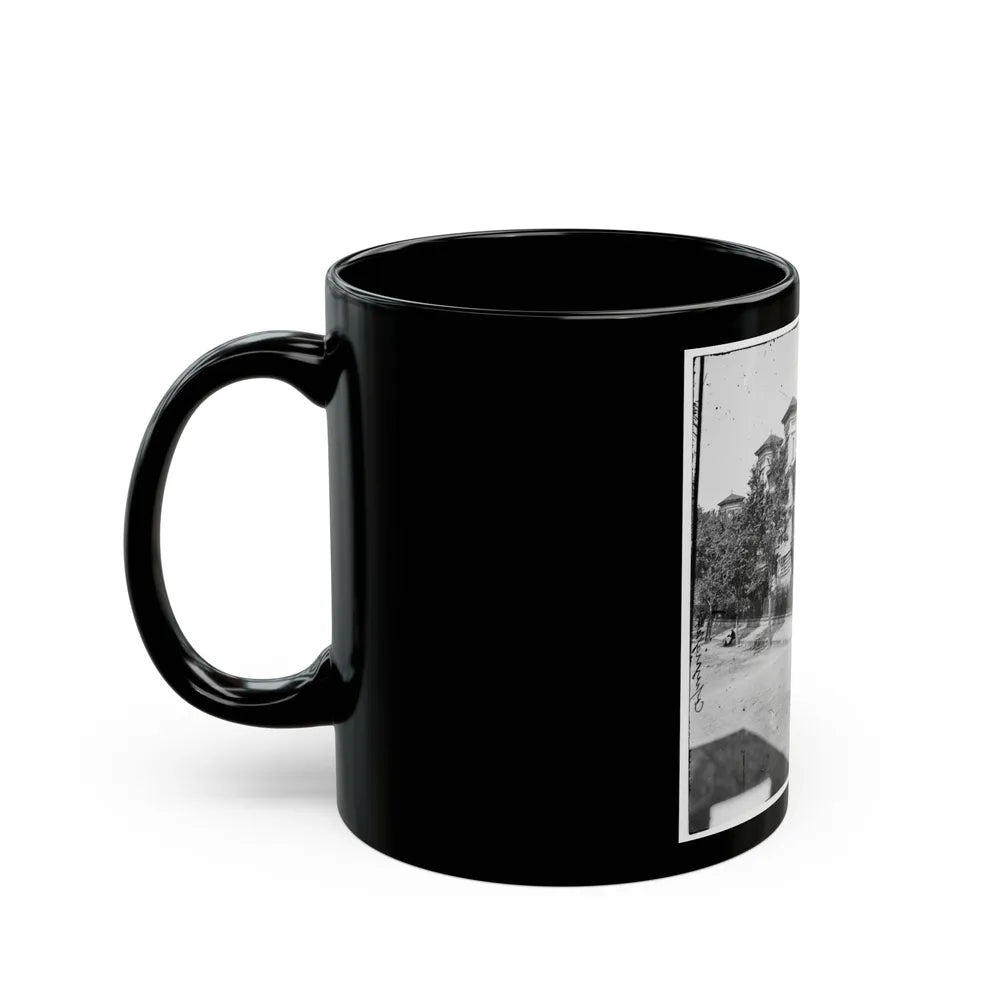 Charleston, S.C. Roper's Hospital; A Closer View (U.S. Civil War) Black Coffee Mug-Go Mug Yourself