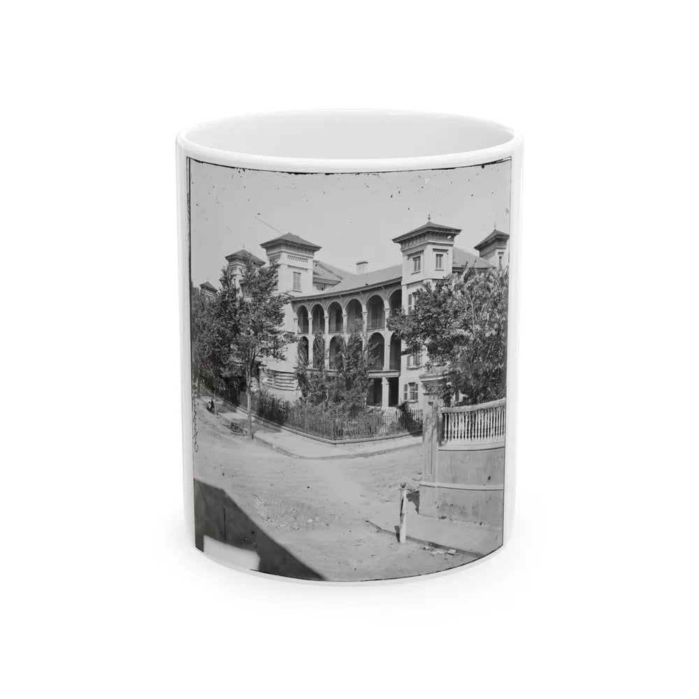 Charleston, S.C. Roper's Hospital; A Closer View (U.S. Civil War) White Coffee Mug-11oz-Go Mug Yourself