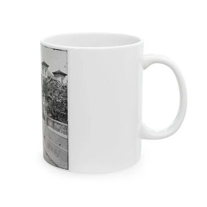 Charleston, S.C. Roper's Hospital; A Closer View (U.S. Civil War) White Coffee Mug-Go Mug Yourself