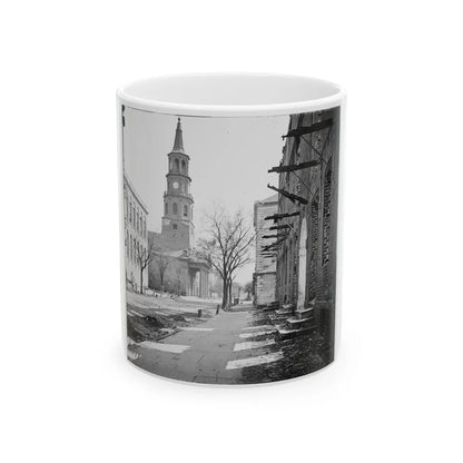 Charleston, S.C. St. Michael's Church (U.S. Civil War) White Coffee Mug-11oz-Go Mug Yourself