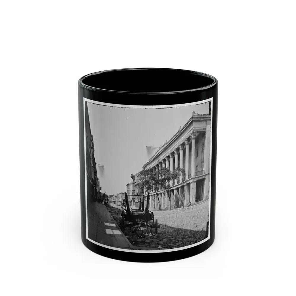 Charleston, S.C. The Charleston Hotel (200 Meeting Street) (U.S. Civil War) Black Coffee Mug-11oz-Go Mug Yourself